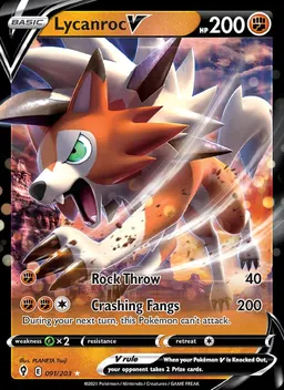 Lycanroc V #91