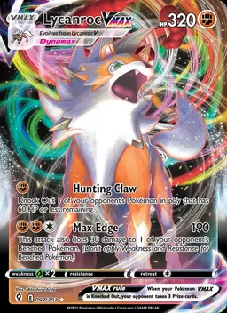 Lycanroc VMAX #92