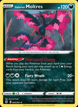 Galarian Moltres #93