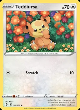 Teddiursa #126