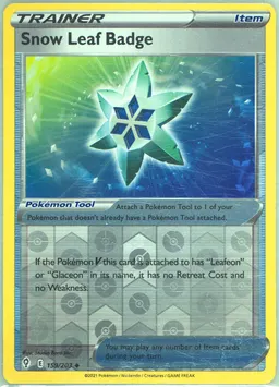 Snow Leaf Badge #159