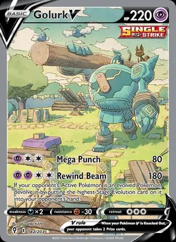 Golurk V card photo
