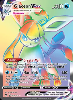 Glaceon VMAX card photo