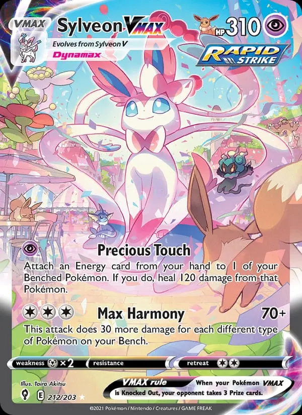 Sylveon VMAX card photo