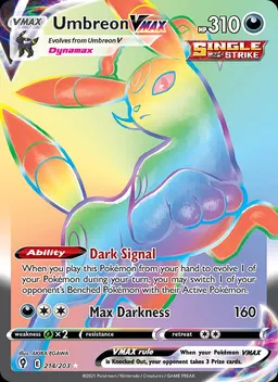 Umbreon VMAX card photo