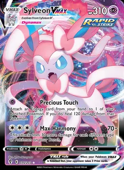 Sylveon VMAX card photo