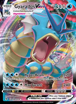 Gyarados VMAX card photo