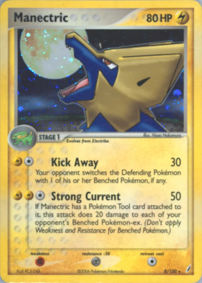 Manectric card photo