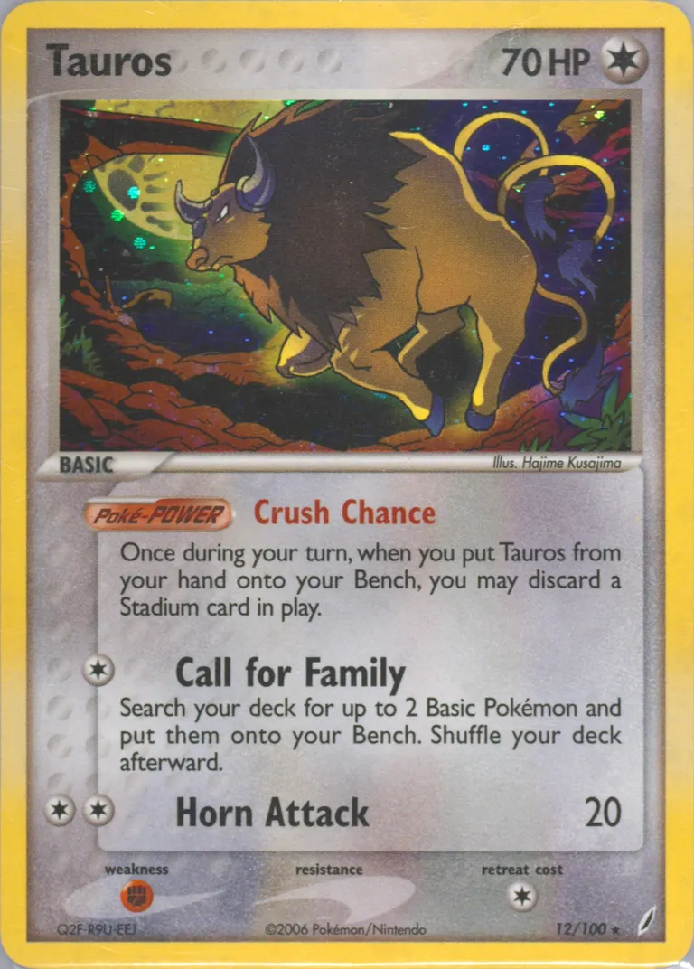 Tauros card photo