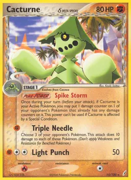 Cacturne δ #15
