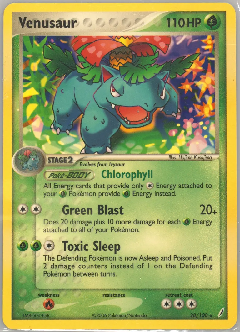 Venusaur card photo