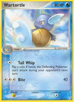 Wartortle card photo