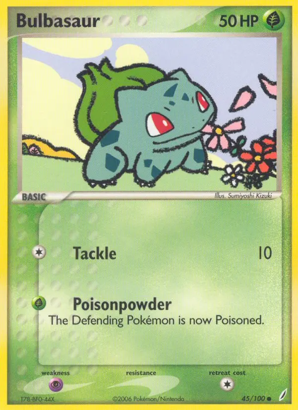 Bulbasaur card photo