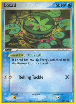 Lotad card photo
