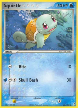 Squirtle card photo