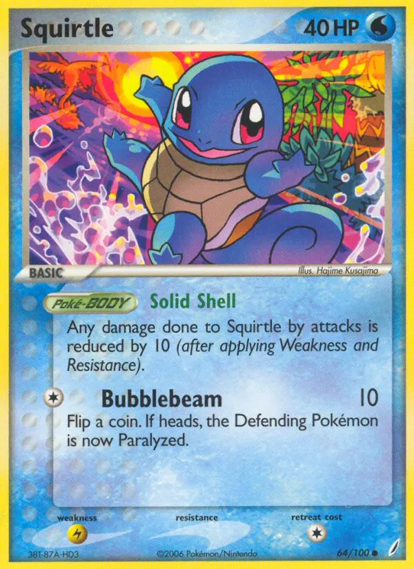 Squirtle card photo