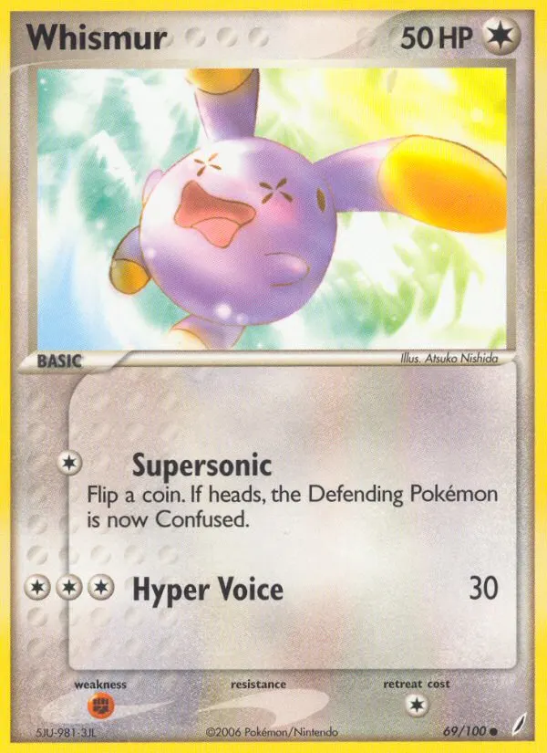 Whismur card photo