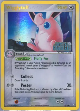 Wigglytuff card photo