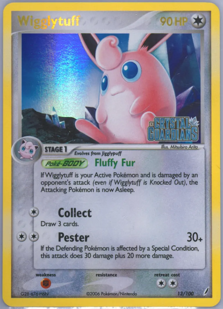 Wigglytuff card photo