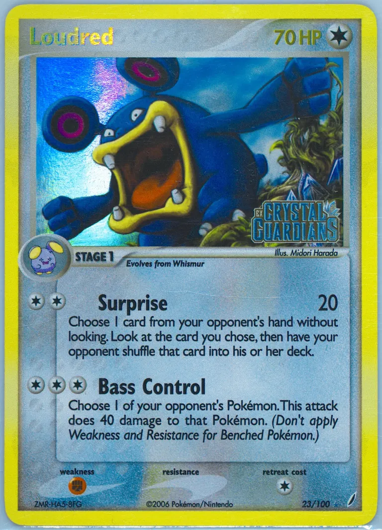 Loudred card photo