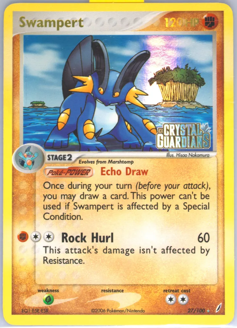 Swampert card photo