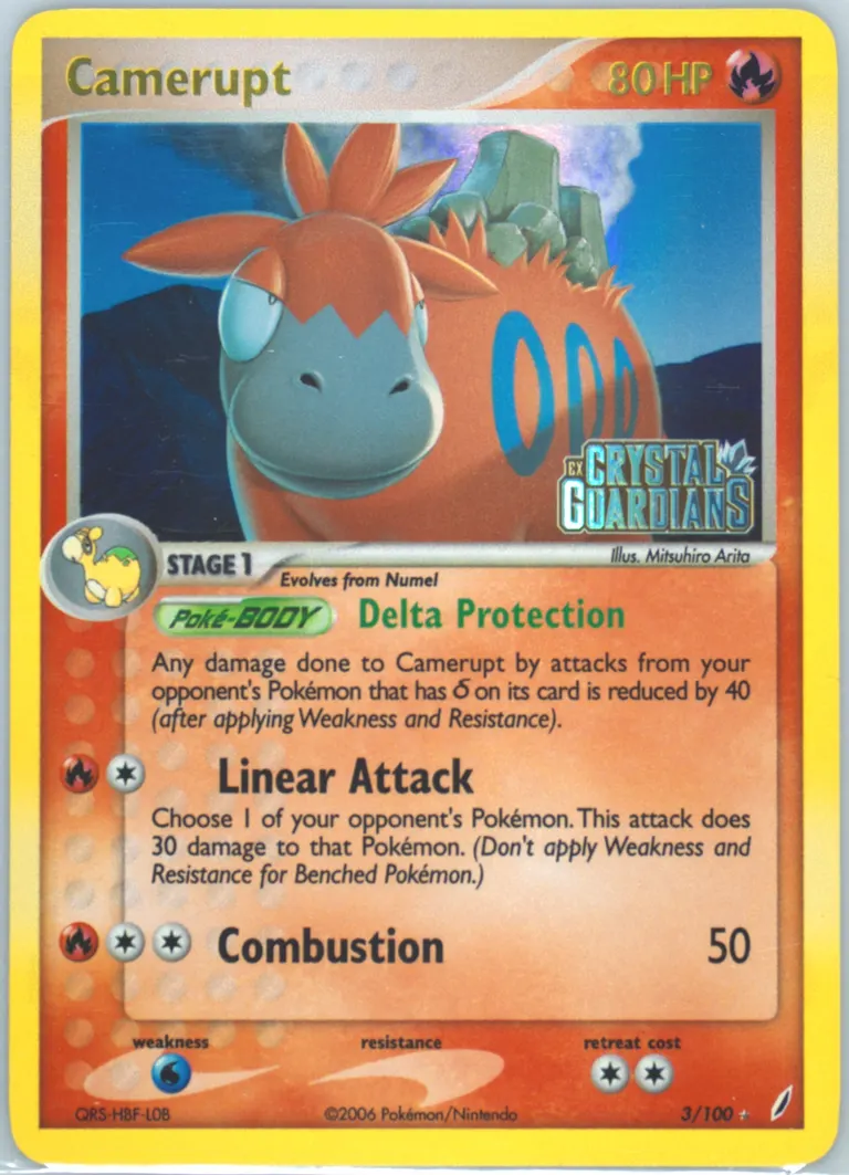 Camerupt card photo