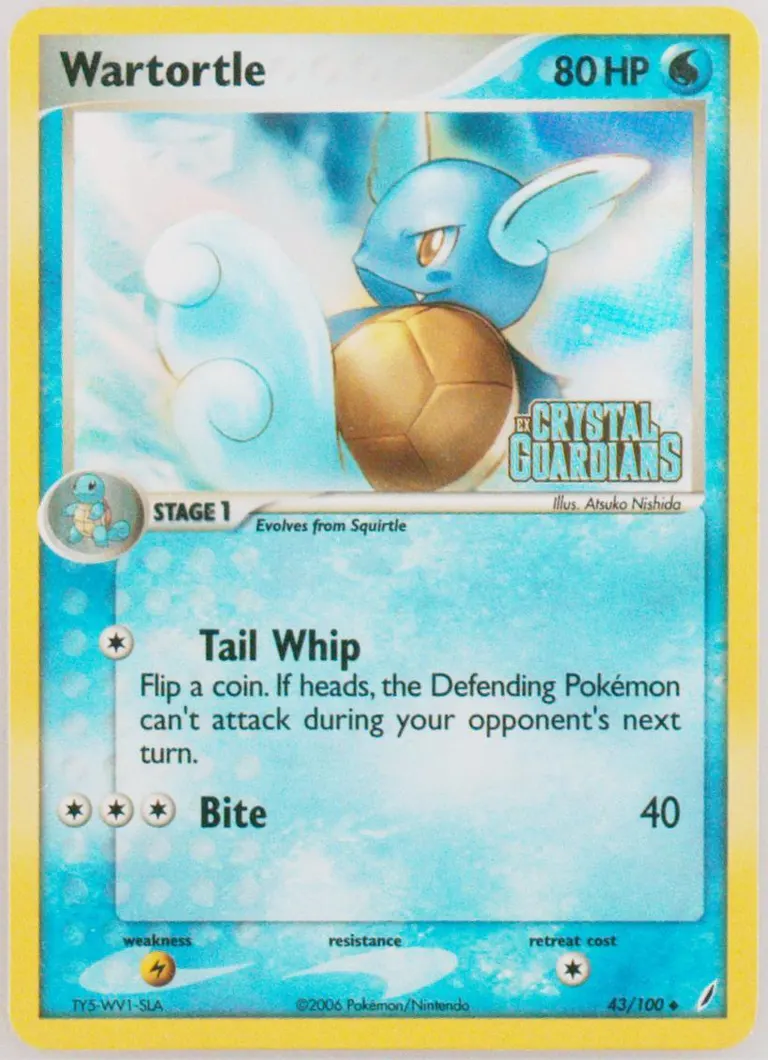 Wartortle card photo