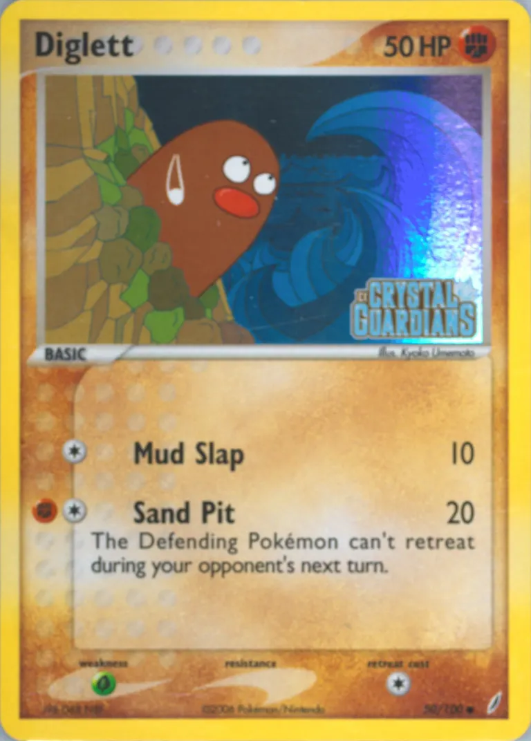 Diglett card photo