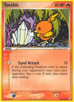 Torchic card photo