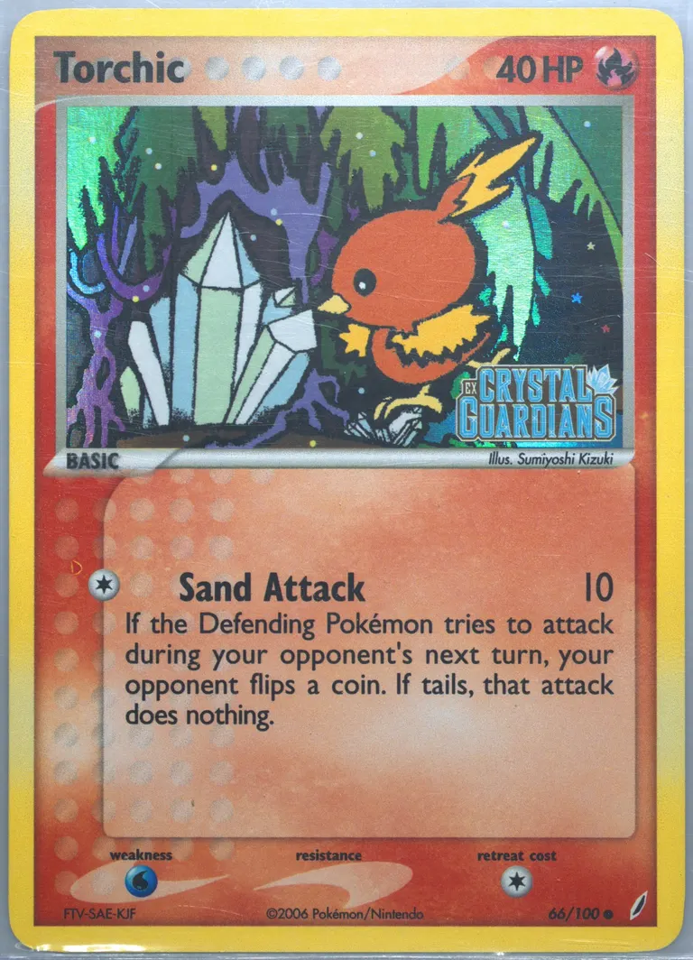 Torchic card photo