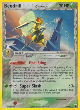 Beedrill δ #1