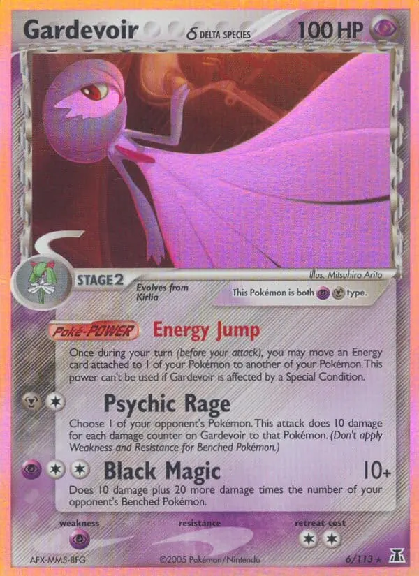 Gardevoir δ card photo