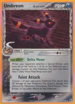 Umbreon δ #17