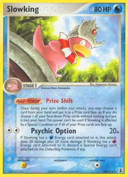 Slowking card photo