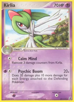 Kirlia card photo