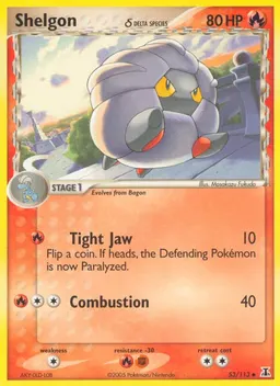 Shelgon δ card photo