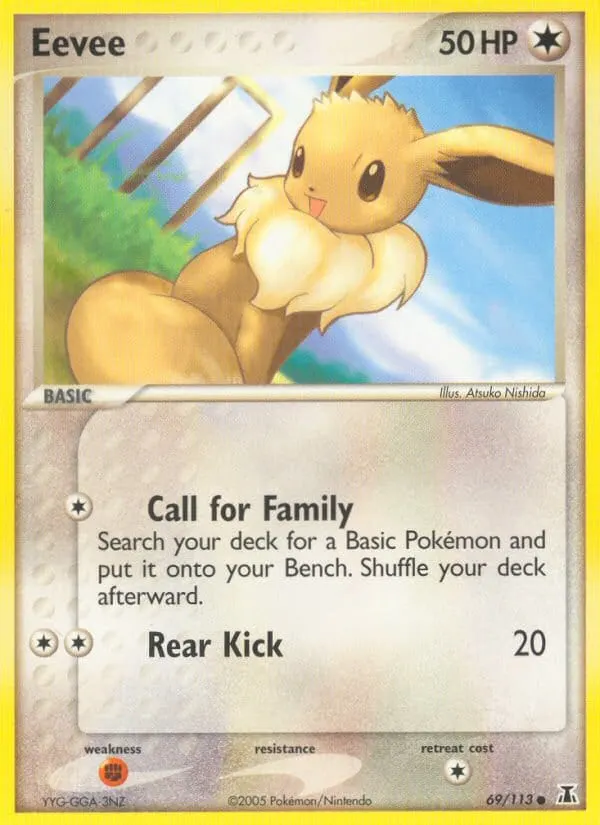 Eevee card photo