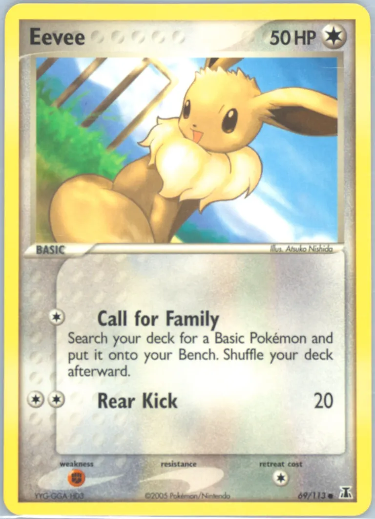 Eevee card photo