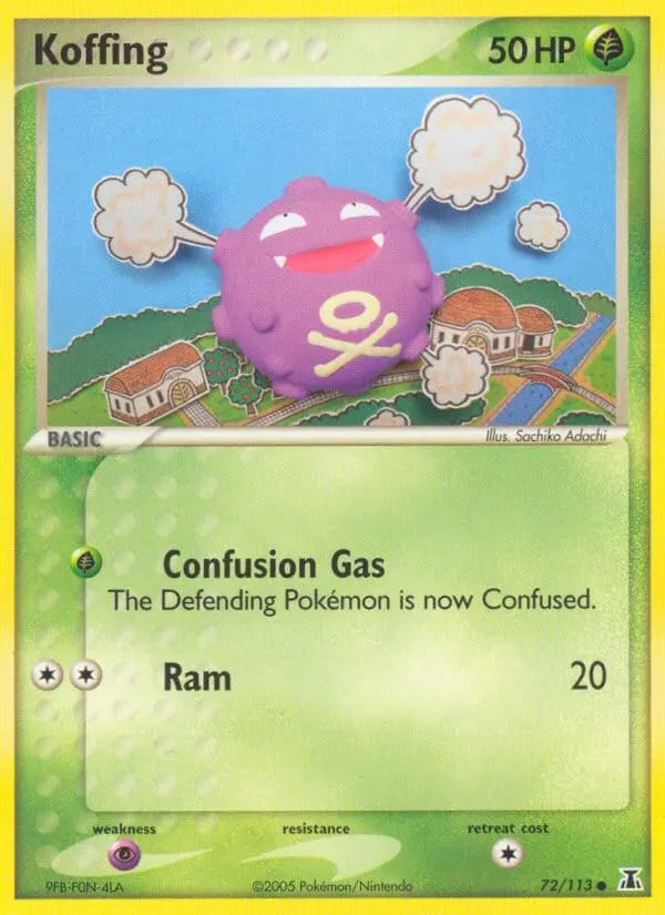 Koffing card photo