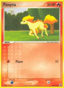 Ponyta card photo