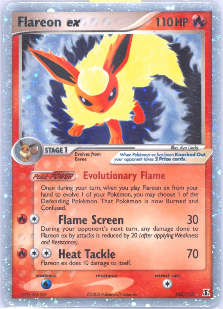Flareon ex card photo