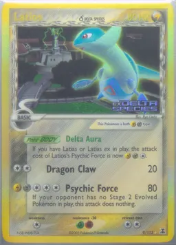 Latios δ card photo