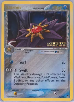 Starmie δ #30