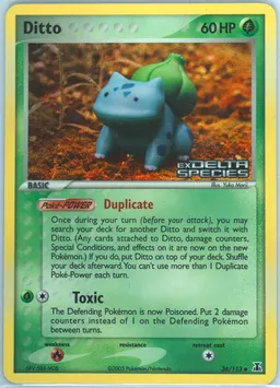 Ditto card photo