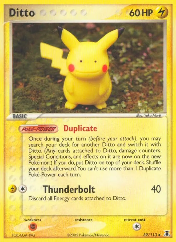 Ditto card photo