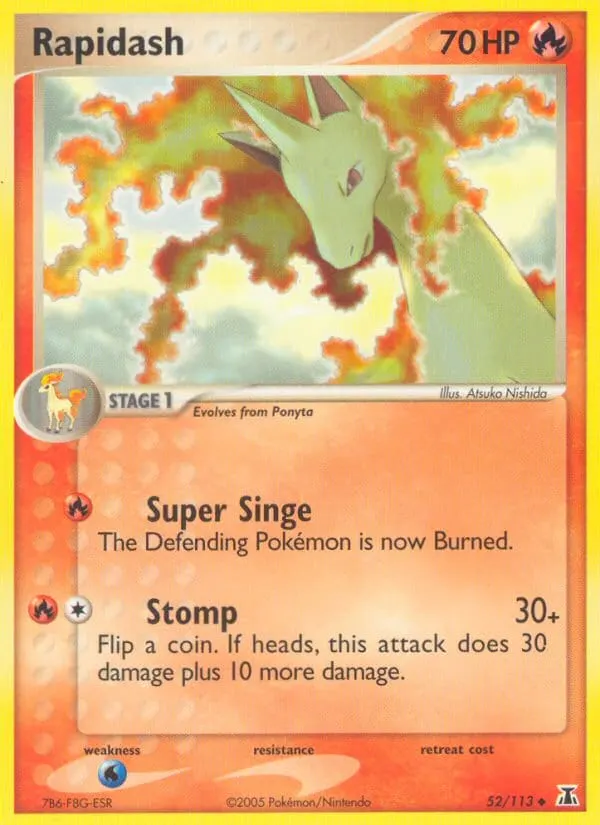 Rapidash card photo