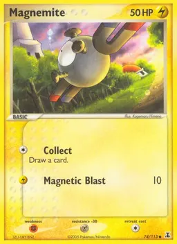 Magnemite card photo
