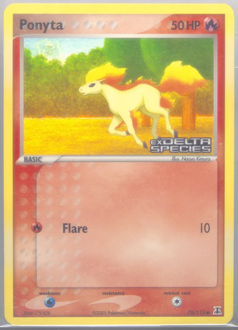 Ponyta card photo