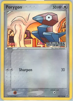 Porygon card photo