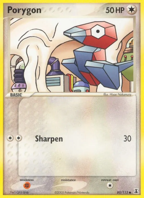 Porygon card photo